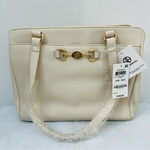 New Giani Bernini Ivory Shoulder Bag.